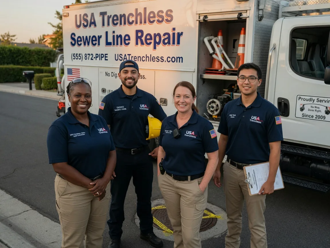 Sewer Line Repair company in Hanna, OK